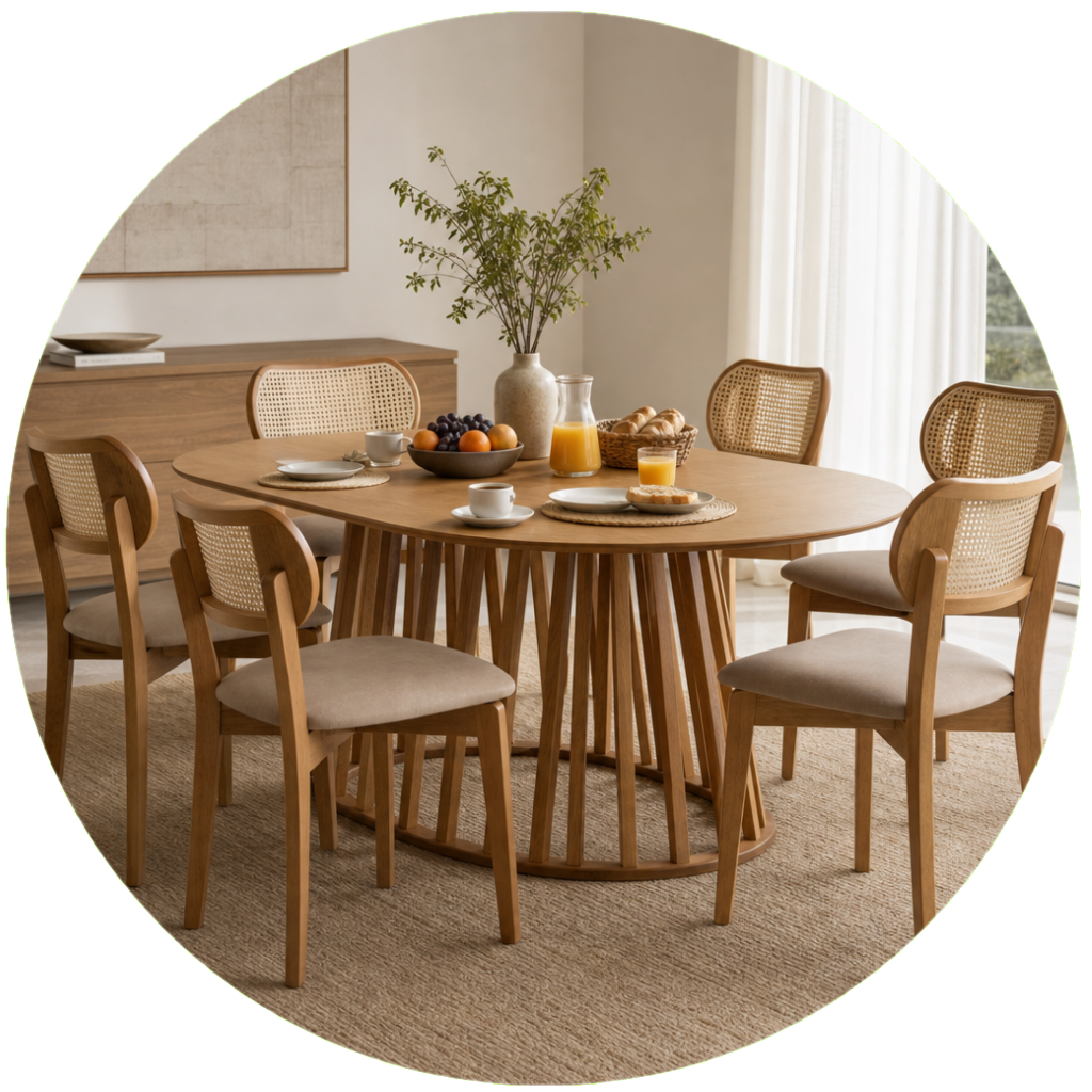 mesa leoni oval 3